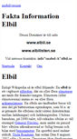 Mobile Screenshot of elbil.se